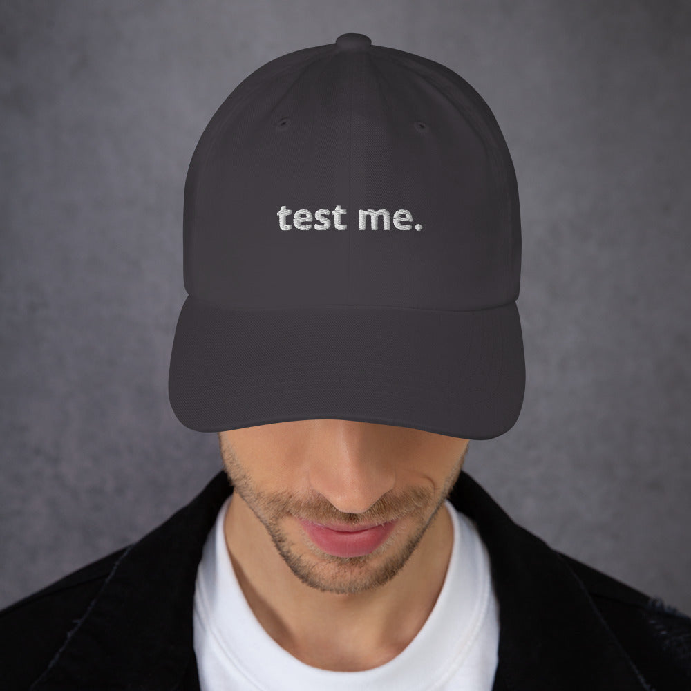 Test Me dad hat