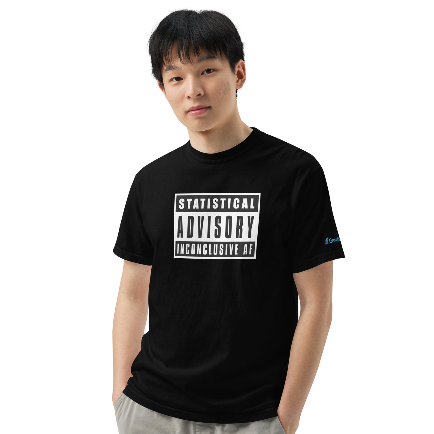 Statistical Advisory: Inconclusive AF - Unisex garment-dyed heavyweight t-shirt