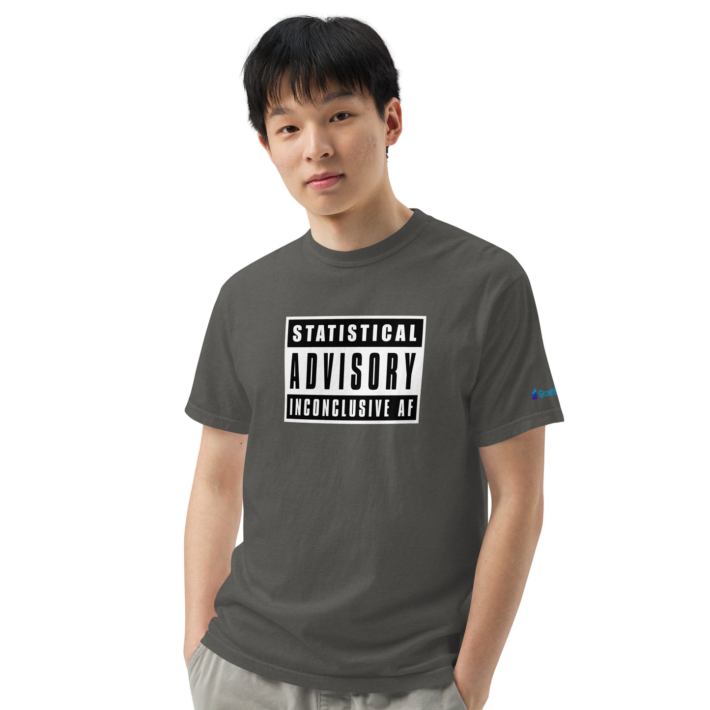 Statistical Advisory: Inconclusive AF - Unisex garment-dyed heavyweight t-shirt