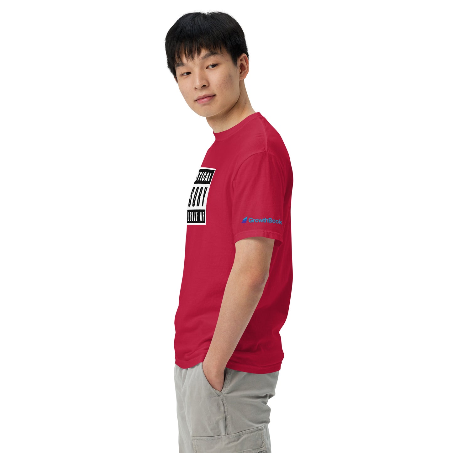 Statistical Advisory: Inconclusive AF - Unisex garment-dyed heavyweight t-shirt