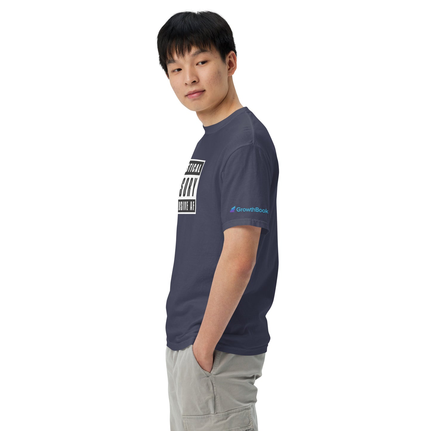 Statistical Advisory: Inconclusive AF - Unisex garment-dyed heavyweight t-shirt