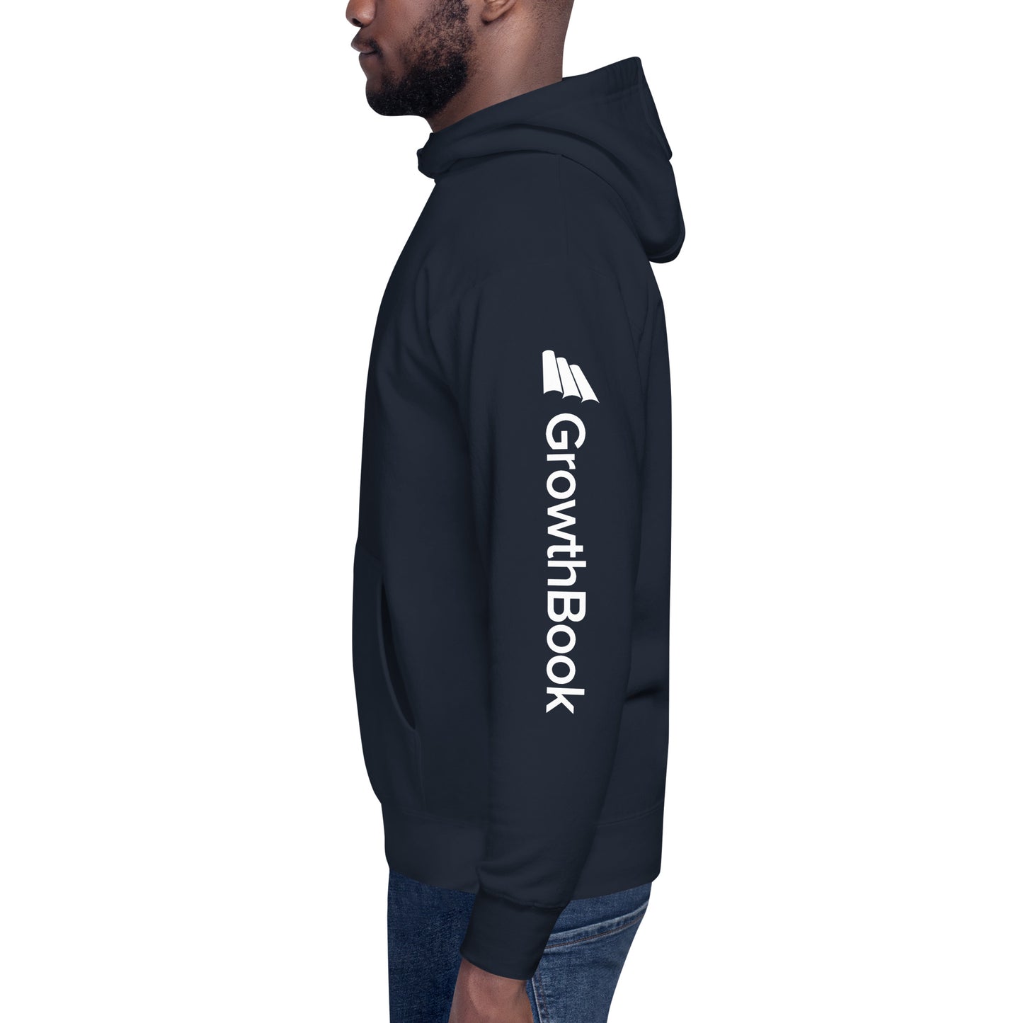 GrowthBook Unisex Hoodie - Left Arm