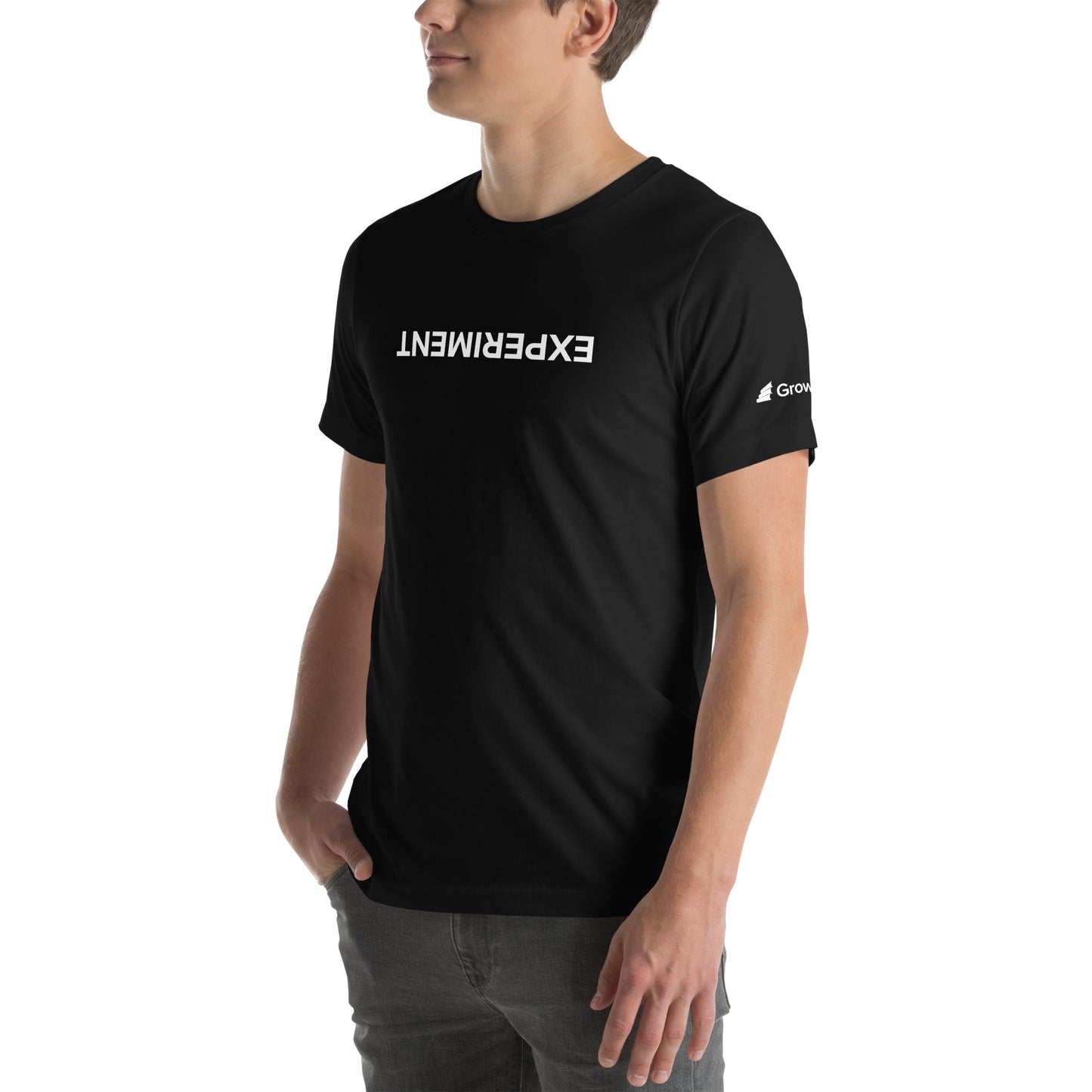Experiment Upside Down Unisex t-shirt