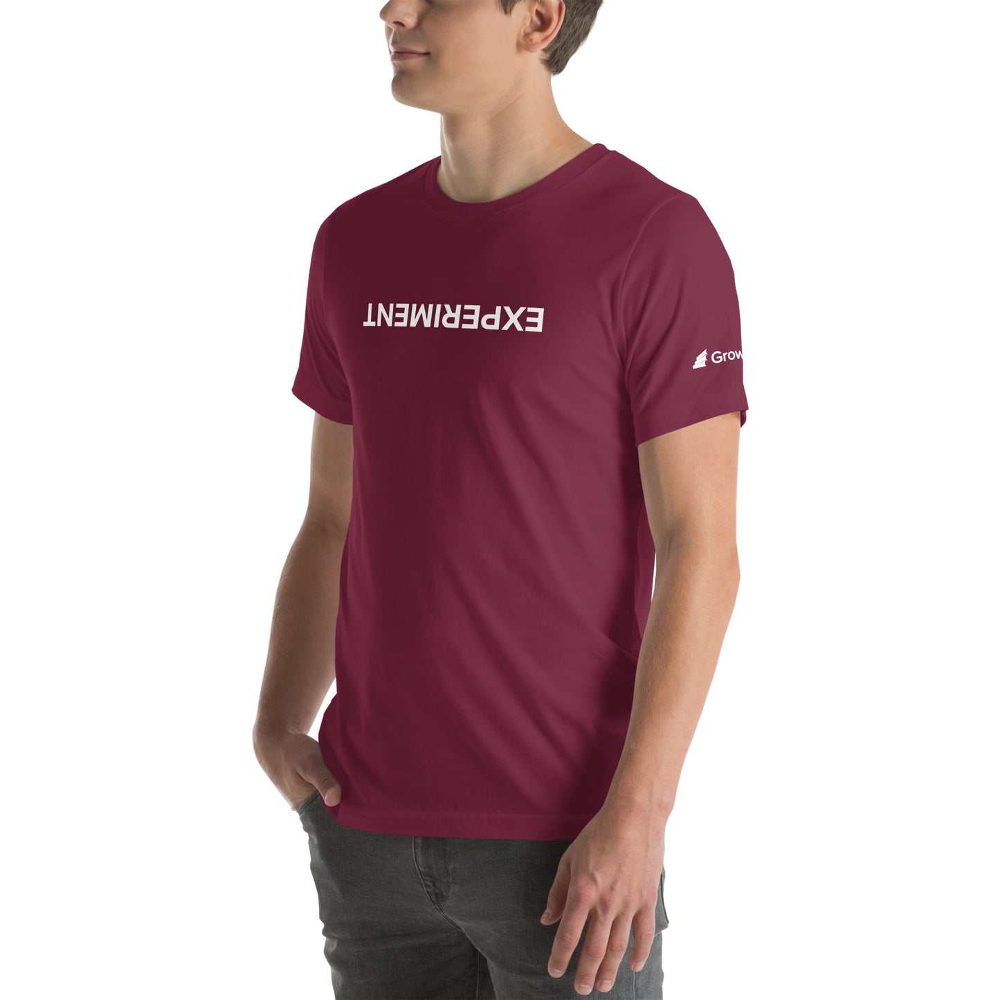 Experiment Upside Down Unisex t-shirt