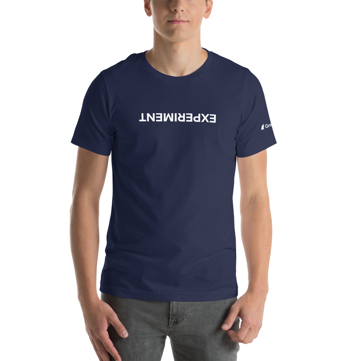 Experiment Upside Down Unisex t-shirt