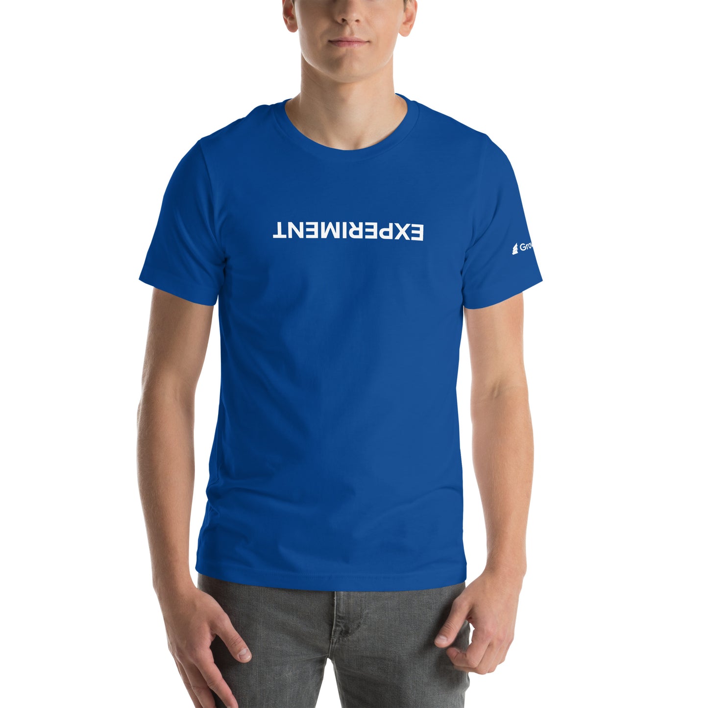 Experiment Upside Down Unisex t-shirt
