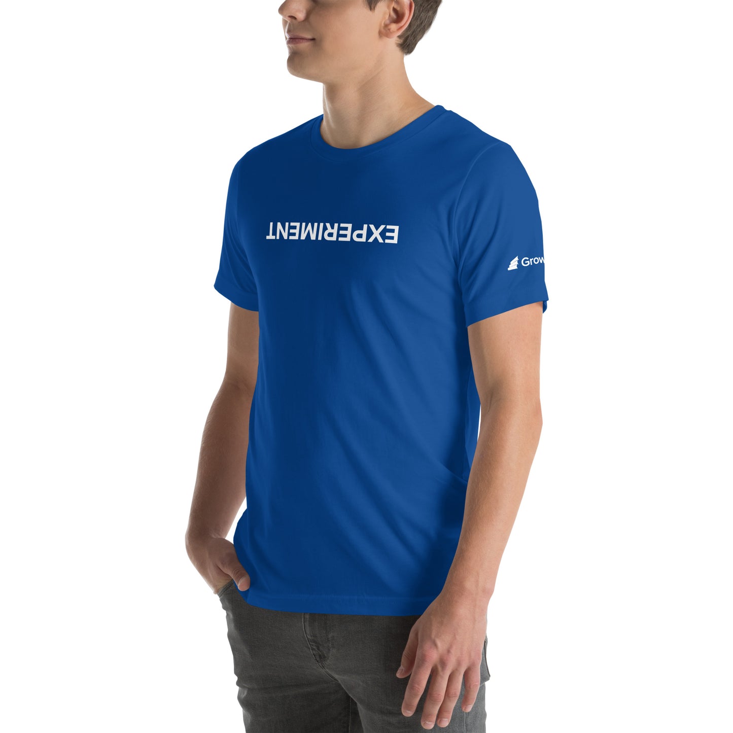 Experiment Upside Down Unisex t-shirt