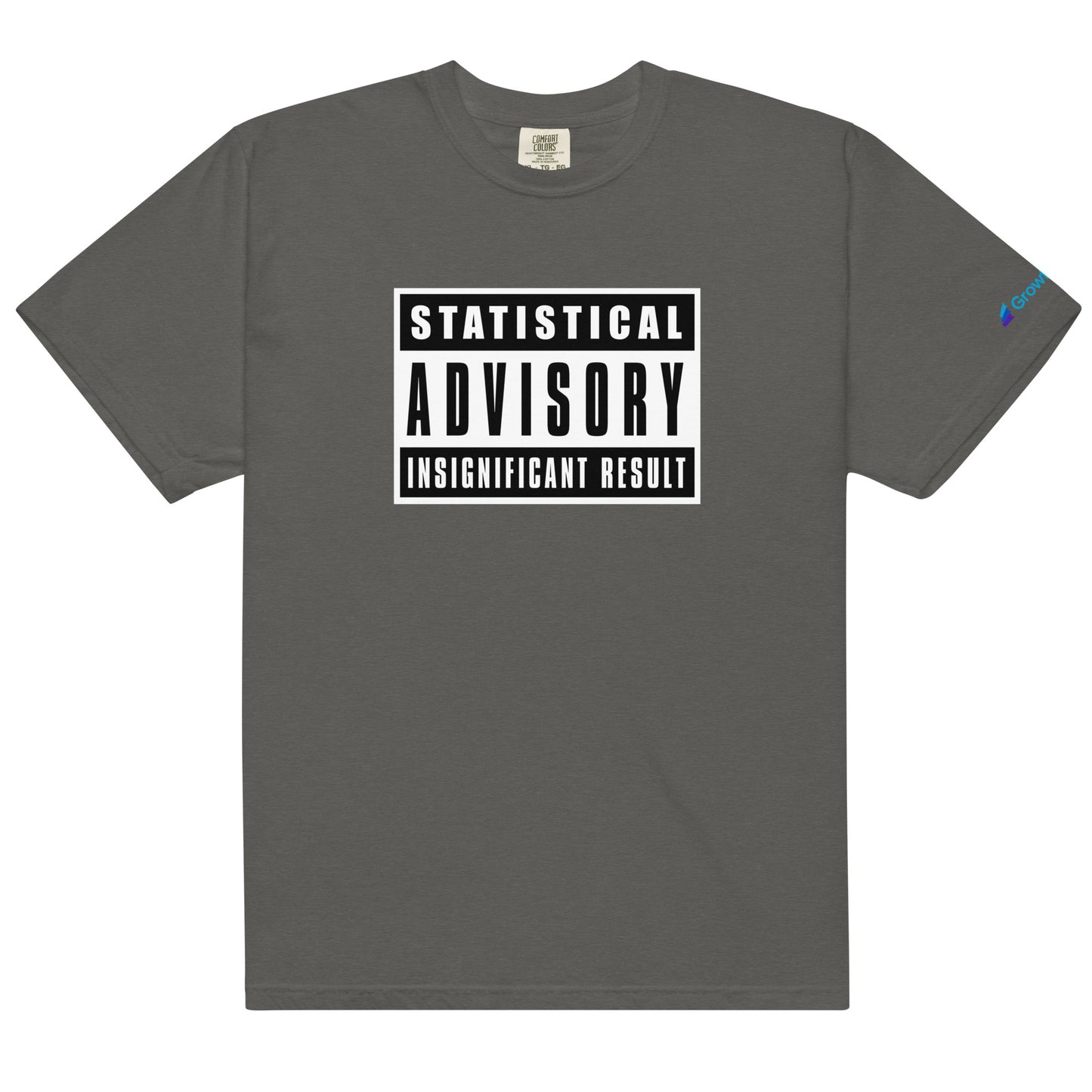 Statistical Advisory: Insignificant result - Unisex garment-dyed heavyweight t-shirt