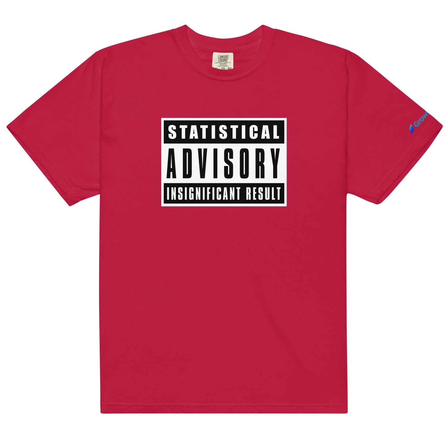 Statistical Advisory: Insignificant result - Unisex garment-dyed heavyweight t-shirt